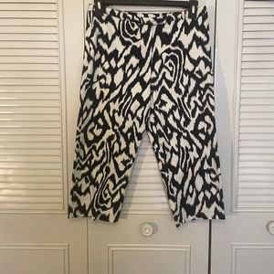 New directions women’s zebra capris